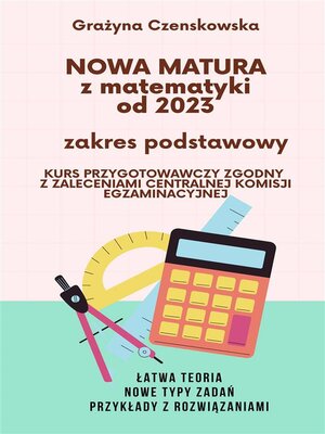 cover image of Nowa matura z matematyki od 2023 zakres podstawowy